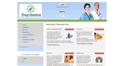 Desktop Screenshot of prescribe4me.co.uk